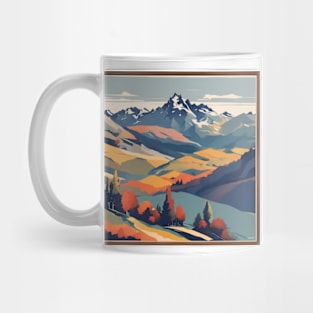 mountain art america 2024 Mug